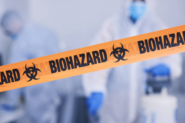 Professional Biohazard technician working in Homer, GA